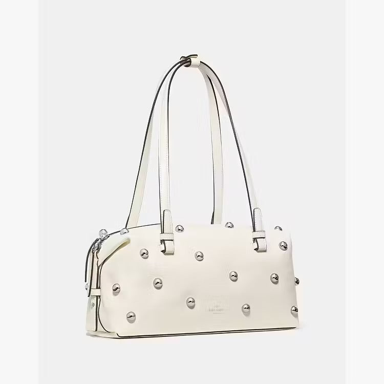 ♠️kate spade Billie Studded Shoulder Bag, Meringue White NWT