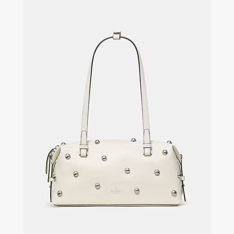 ♠️kate spade Billie Studded Shoulder Bag, Meringue White NWT