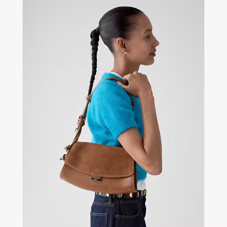 ♠️kate spade Ali Suede Shoulder Bag, Warm Gingerbread Brown NWT