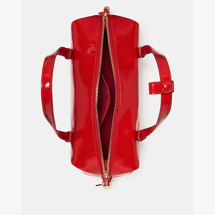♠️kate spade Billie Shiny Leather Shoulder Bag, ks Bright Red NWT