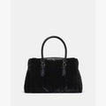 ♠️kate spade Thompson Street Faux Fur Small Crossbody Satchel Bag, Black NWT