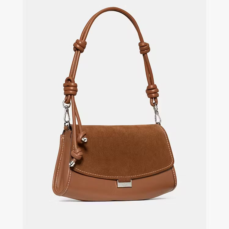 ♠️kate spade Ali Suede Shoulder Bag, Warm Gingerbread Brown NWT
