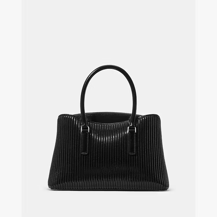 ♠️kate spade Thompson Street Shiny Quilted Small Crossbody Satchel Bag, Black NWT