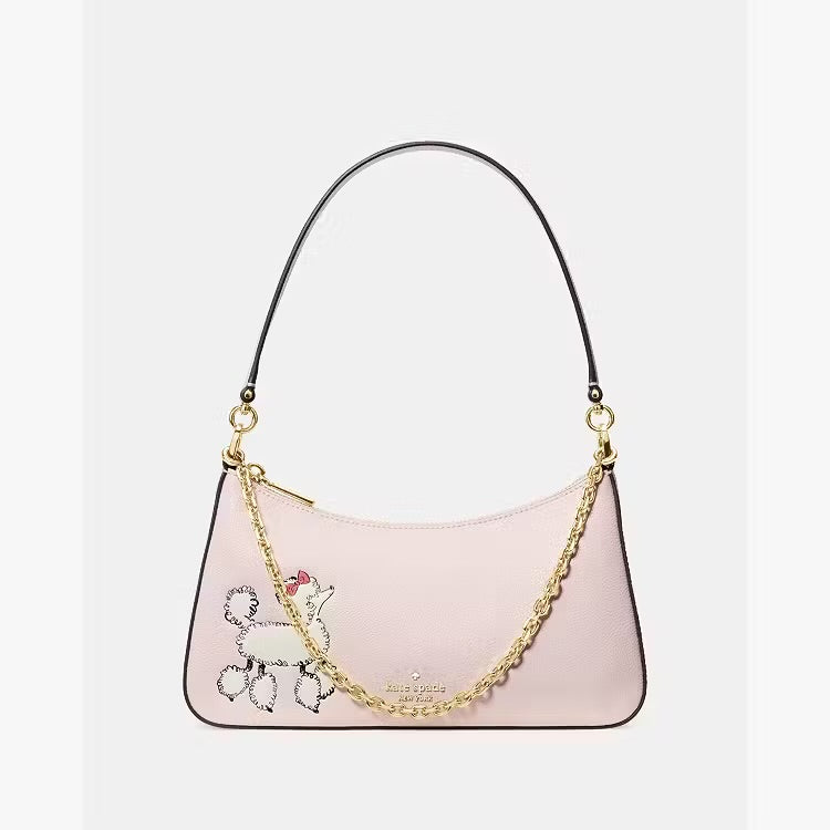 ♠️kate spade Margot Dottie Poodle Crossbody Shoulder Bag, Light Rosebud Multi NWT