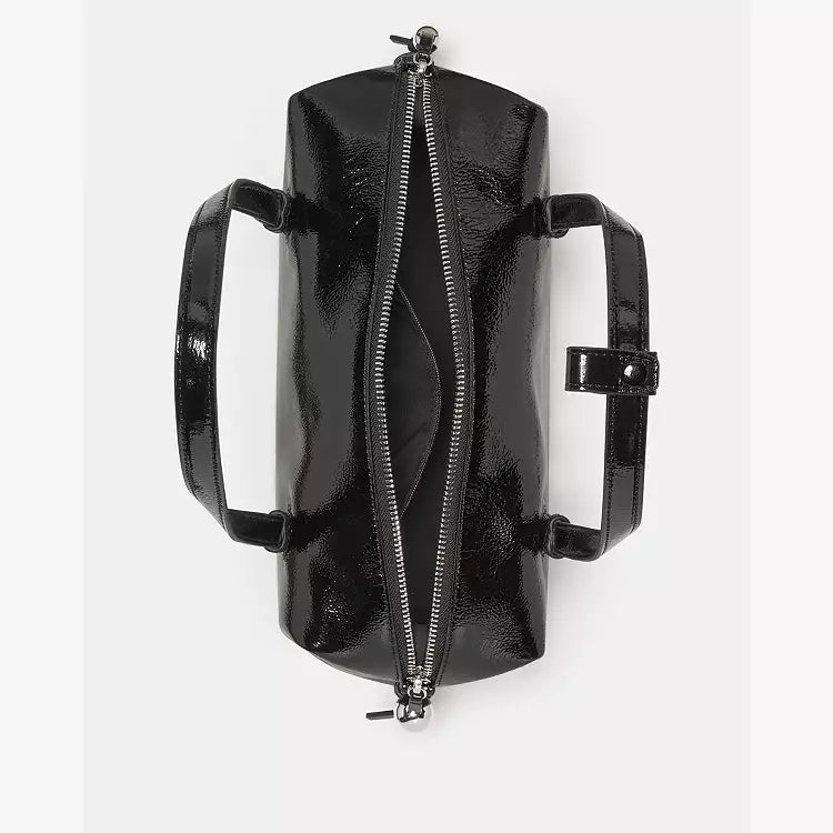 ♠️kate spade Billie Shiny Leather Shoulder Bag, Black NWT