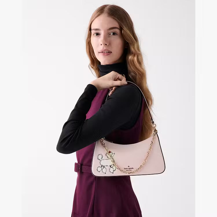 ♠️kate spade Margot Dottie Poodle Crossbody Shoulder Bag, Light Rosebud Multi NWT