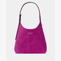 ♠️kate spade 454 Suede Small Shoulder Bag, Beet, NWT