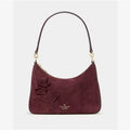 ♠️kate spade Margot Floral Medium Shoulder Crossbody Bag, Grenache NWT