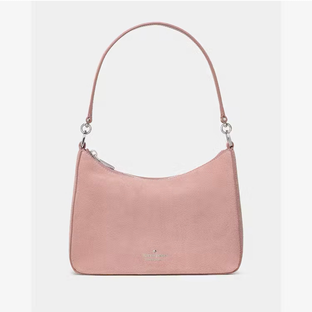 ♠️kate spade Margot Suede Medium Crossbody Shoulder Bag, Enchanted Dusk Rose NWT