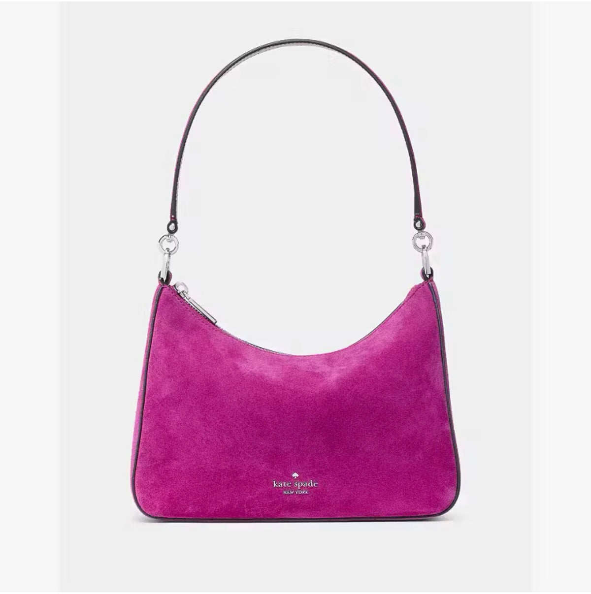 ♠️kate spade Margot Suede Medium Crossbody Shoulder Bag, Beet NWT