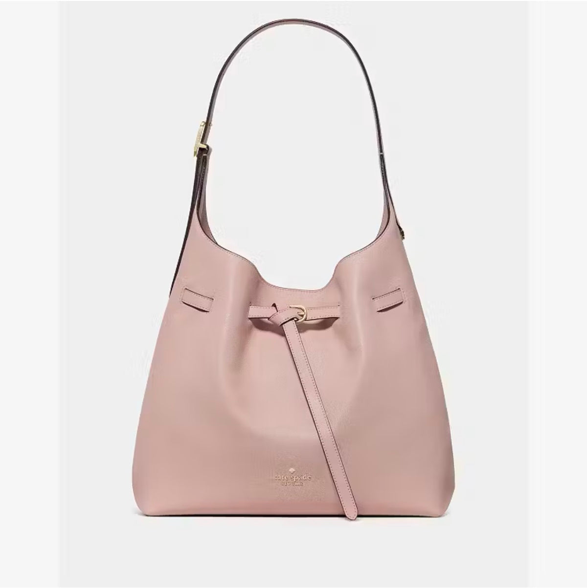 ♠️kate spade 454 Belted Large Shoulder Bag, Rose Smoke NWT