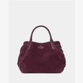 ♠️kate spade Dumpling Suede Small Crossbody Satchel Bag, Deep Cherry NWT