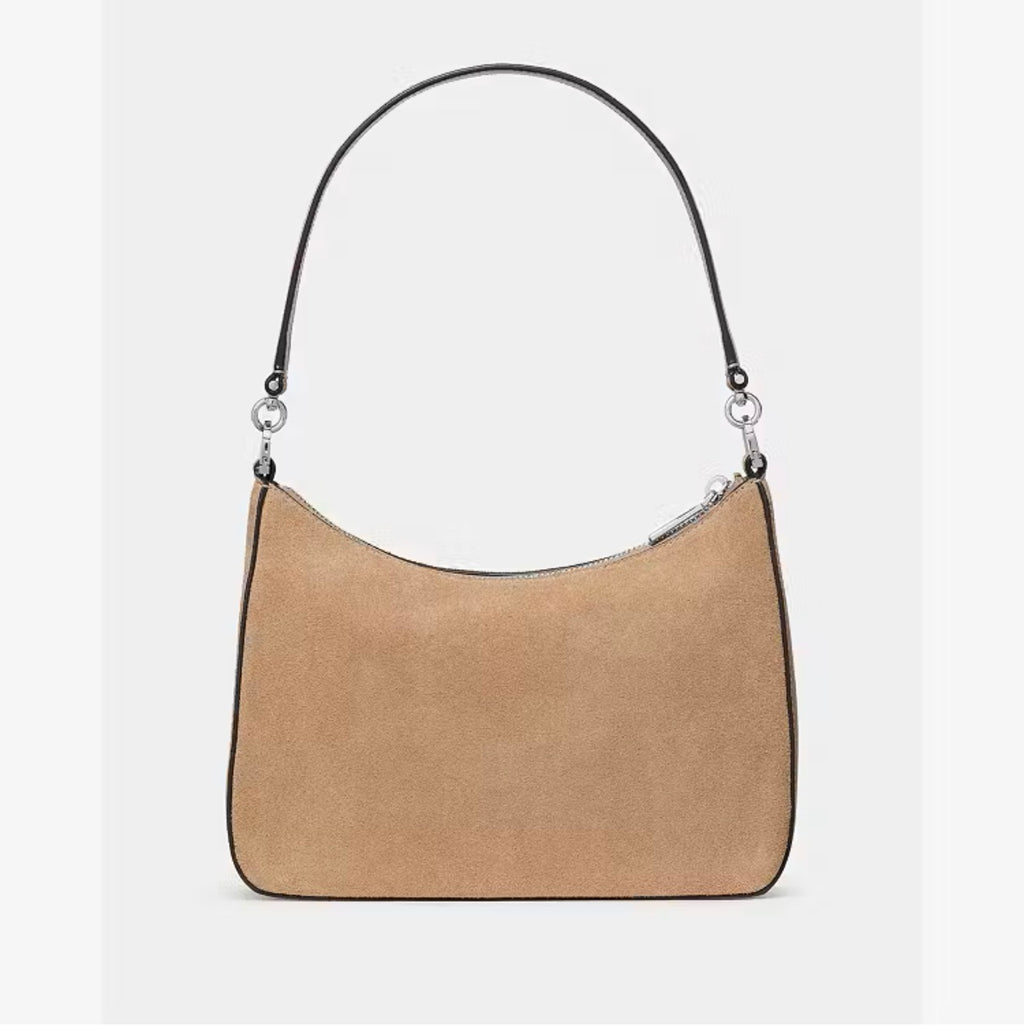 ♠️kate spade Margot Suede Medium Crossbody Shoulder Bag, Timeless Taupe NWT