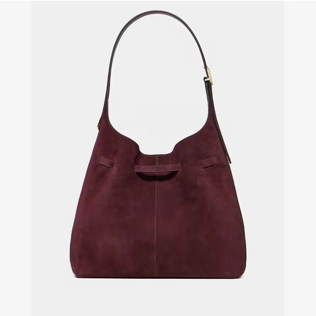 ♠️kate spade 454 Belted Large Shoulder Bag, Grenache NWT