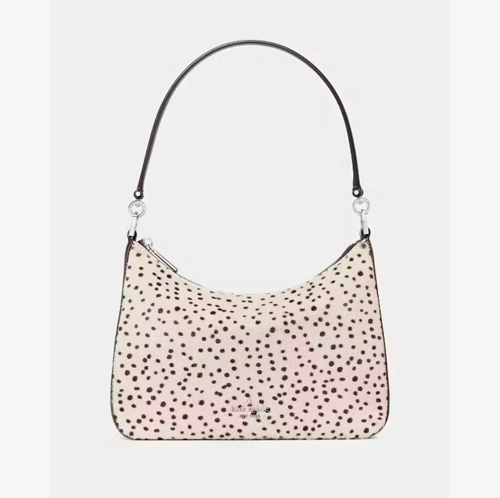 ♠️kate spade Margot Haircalf Medium Crossbody Shoulder Bag, Natural Multi NWT