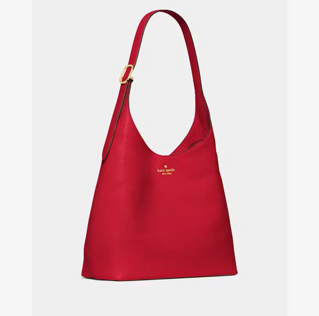 ♠️kate spade 454 Large Shoulder Bag, Perfect Cherry Red NWT