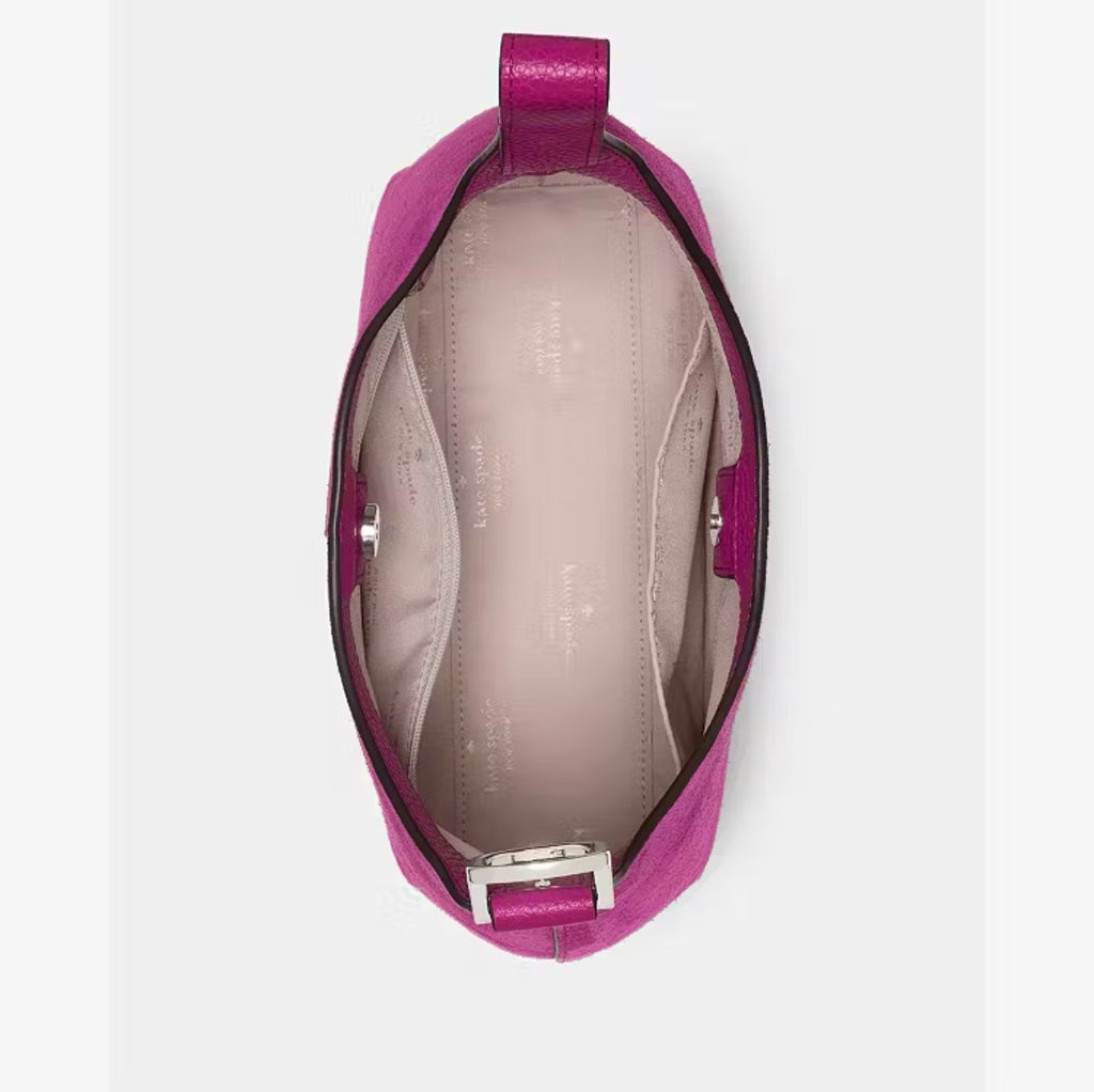 ♠️kate spade 454 Suede Small Shoulder Bag, Beet, NWT
