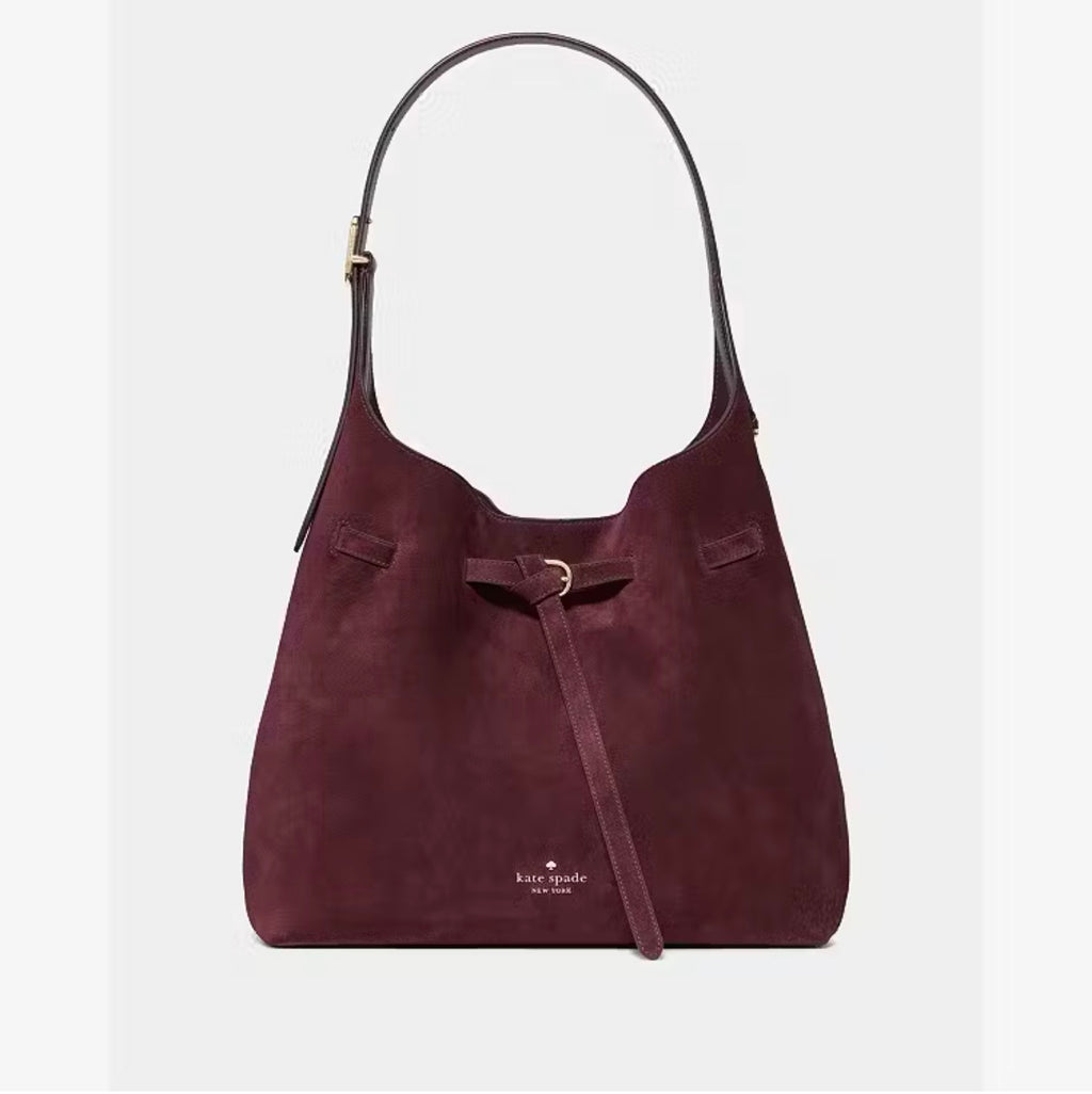 ♠️kate spade 454 Belted Large Shoulder Bag, Grenache NWT