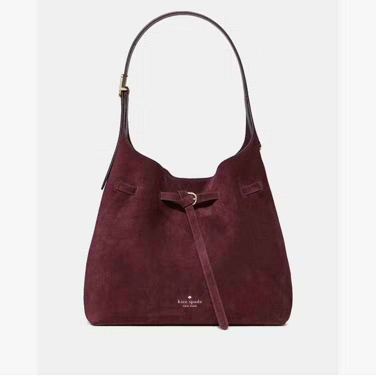 ♠️kate spade 454 Belted Large Shoulder Bag, Grenache NWT