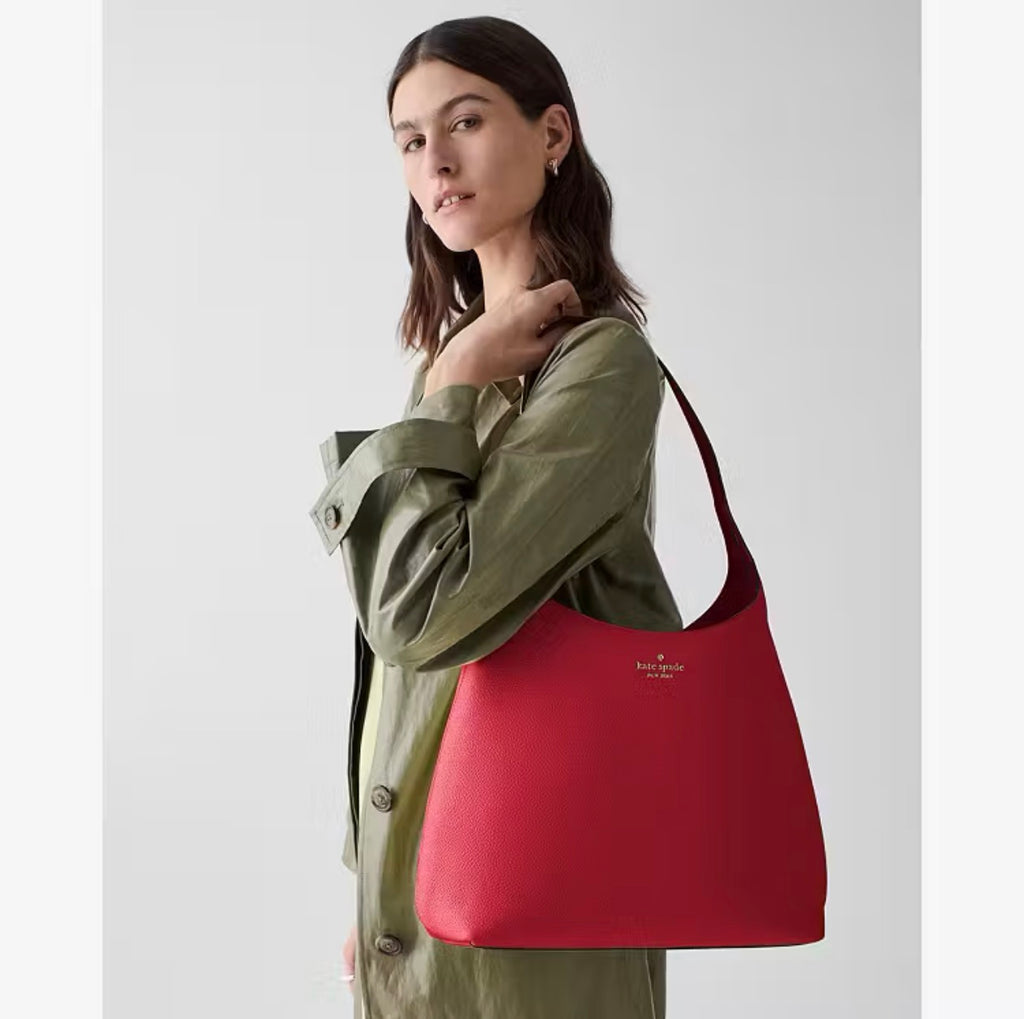 ♠️kate spade 454 Large Shoulder Bag, Perfect Cherry Red NWT
