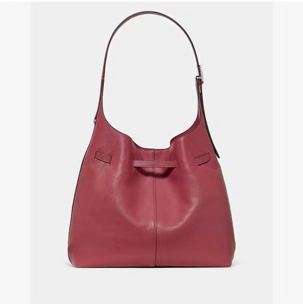 ♠️kate spade 454 Belted Large Shoulder Bag, Red Jasper NWT