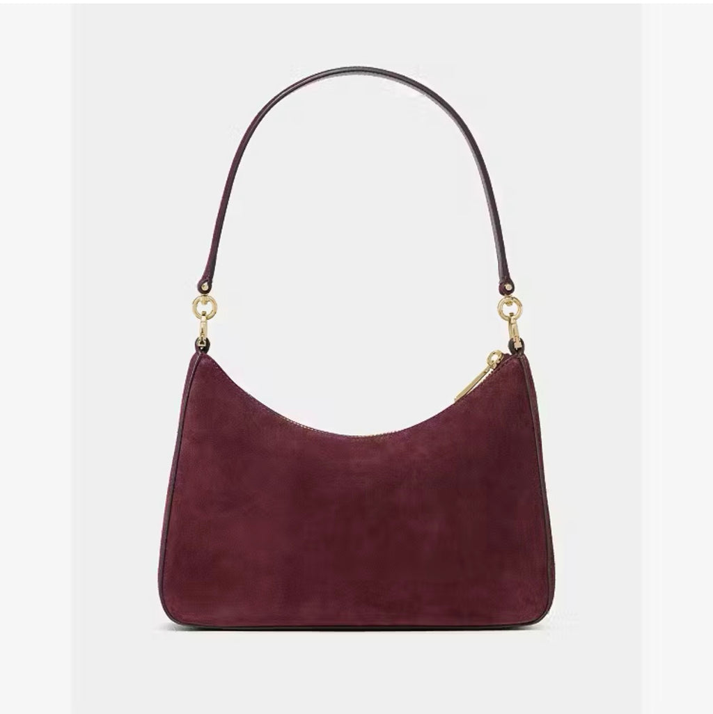 ♠️kate spade Margot Floral Medium Shoulder Crossbody Bag, Grenache NWT