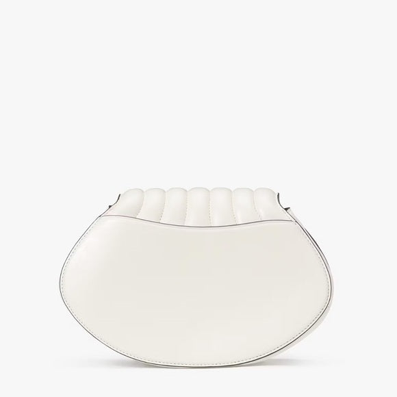 ♠️kate spade What The Shell 3D SeaShell Pearl Chain Convertible Crossbody Bag, Cream NWT