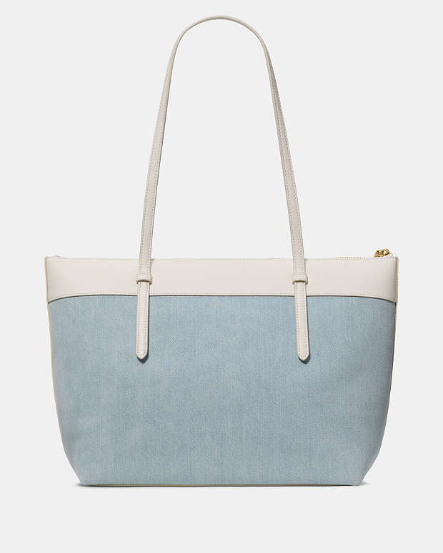 ♠️kate spade All Day Denim Tote Bag, Blue Multi