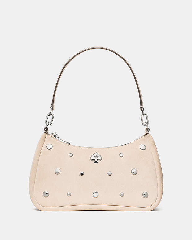 ♠️kate spade Kayla Suede Studs Small Convertible Shoulder Bag, NWT