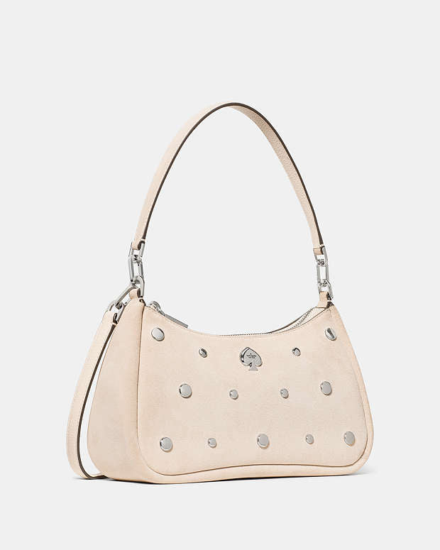 ♠️kate spade Kayla Suede Studs Small Convertible Shoulder Bag, NWT