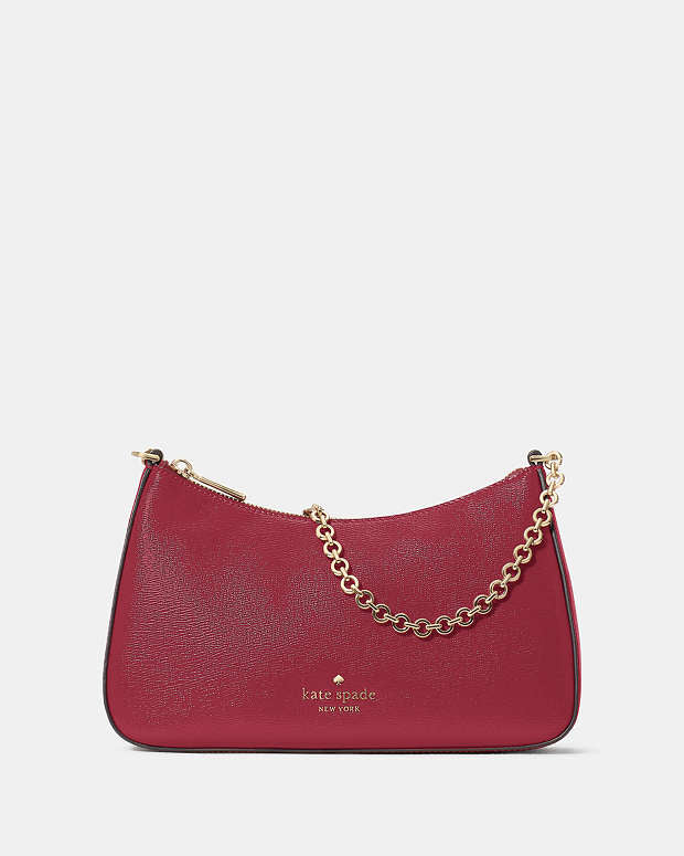 ♠️kate spade Margot Textured Patent Leather Convertible Crossbody, NWT
