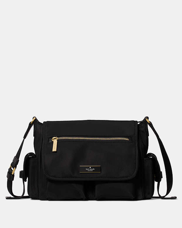 ♠️kate spade Carter Ksnyl Cargo Messenger Bag, NWT
