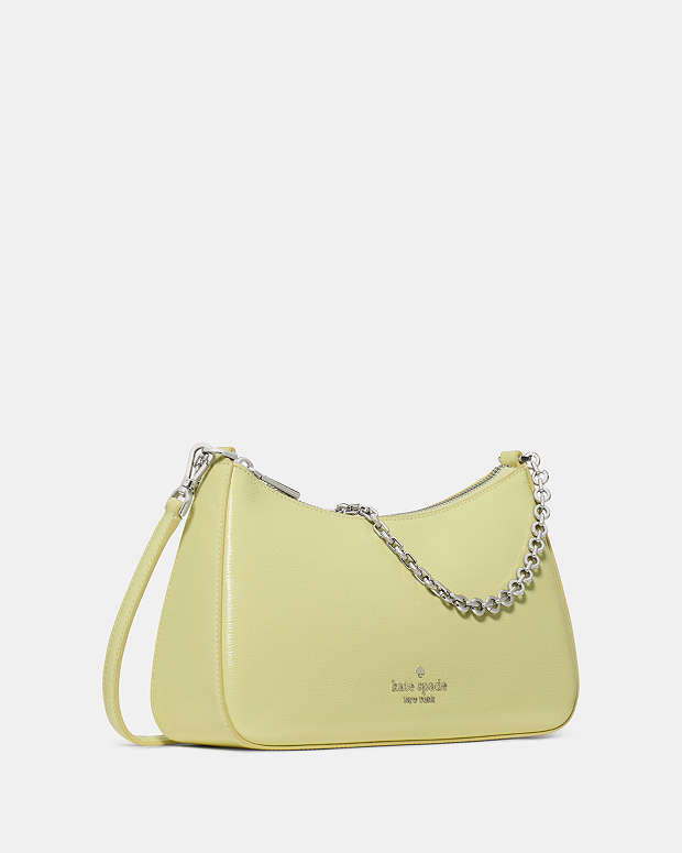 ♠️kate spade Margot Textured Patent Leather Convertible Crossbody, NWT
