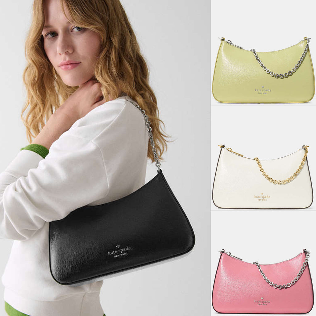 ♠️kate spade Margot Textured Patent Leather Convertible Crossbody, NWT