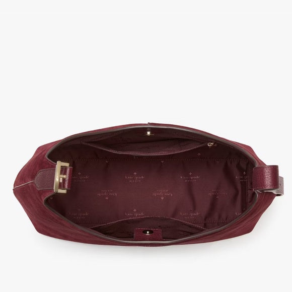 ♠️kate spade 454 Suede Large Shoulder Bag, NWT