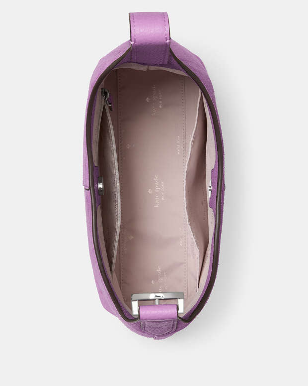 ♠️kate spade 454 Suede Small Shoulder Bag, Wisteria NWT