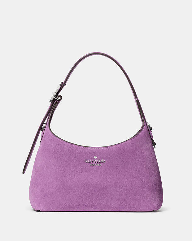 ♠️kate spade 454 Suede Mini Crossbody, Wisteria NWT