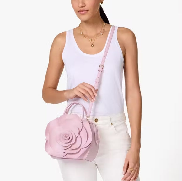♠️kate spade Flora 3D Rose Crossbody, Pink Horizon NWT