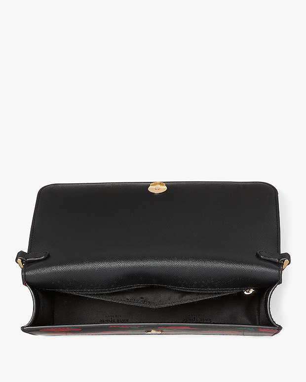 ♠️kate spade Madison Rose Toss Printed Flap Crossbody, NWT