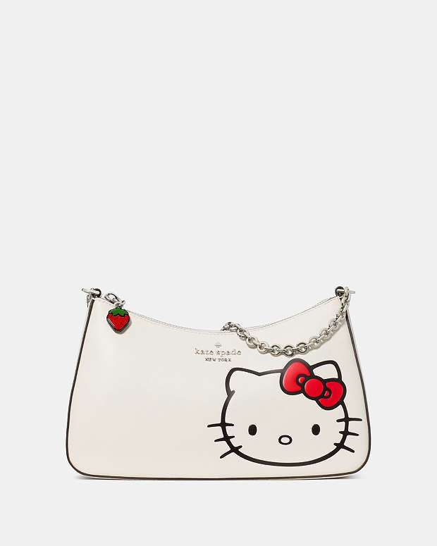 ♠️kate spade Hello Kitty And Friends X Kate Spade New York Crossbody Bag with Hello Kitty, Cream Multi NWT