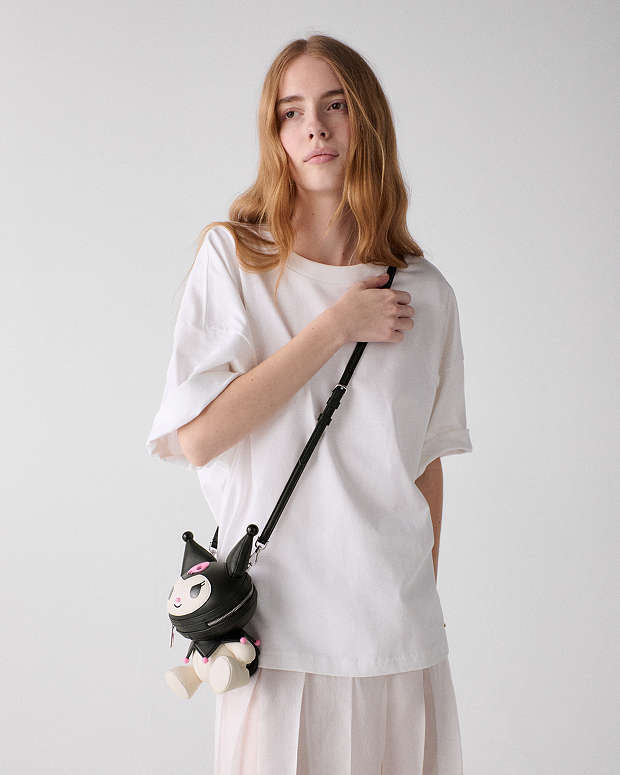 ♠️kate spade Hello Kitty And Friends X Kate Spade New York Kuromi Crossbody Bag, Black Multi NWT