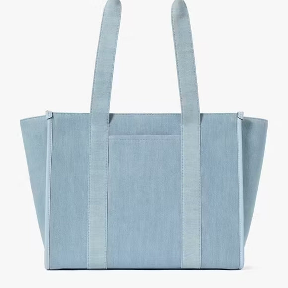 ♠️kate spade Kip Denim Large Tote, NWT