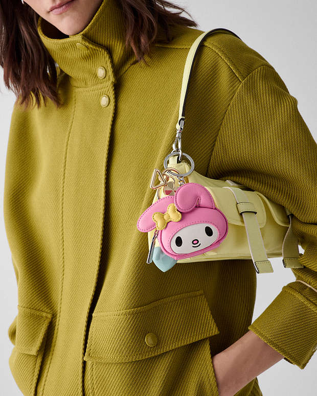 ♠️kate spade Hello Kitty And Friends X Kate Spade New York 3D My Melody Bag Charm, Pink Multi NWT