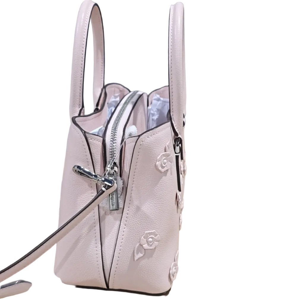 ♠️kate spade Thompson Street Floral Small Satchel Bag, Powdered Sugar NWT