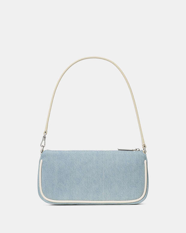 ♠️kate spade Gemini Denim Mini Bag, Blue Multi