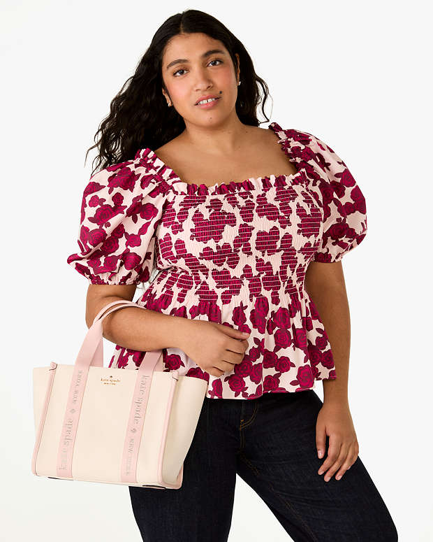 ♠️kate spade Kip Canvas Small Tote, NWT