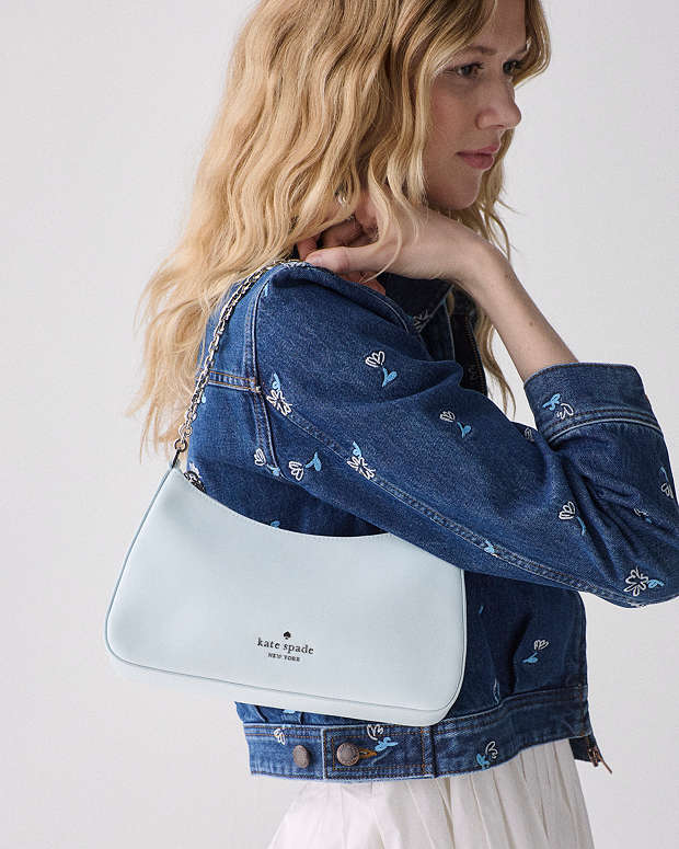 ♠️kate spade Margot Crossbody Bag, Pale Sapphirine NWT