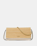 ♠️kate spade Ivy Straw Crossbody Bag, Natural Multi NWT
