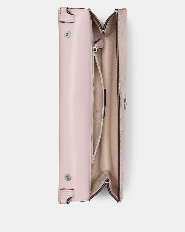 ♠️kate spade Ivy Snake Embossed Crossbody Bag, Pink Multi NWT