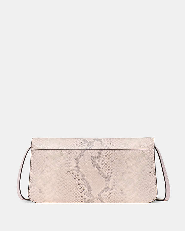 ♠️kate spade Ivy Snake Embossed Crossbody Bag, Pink Multi NWT